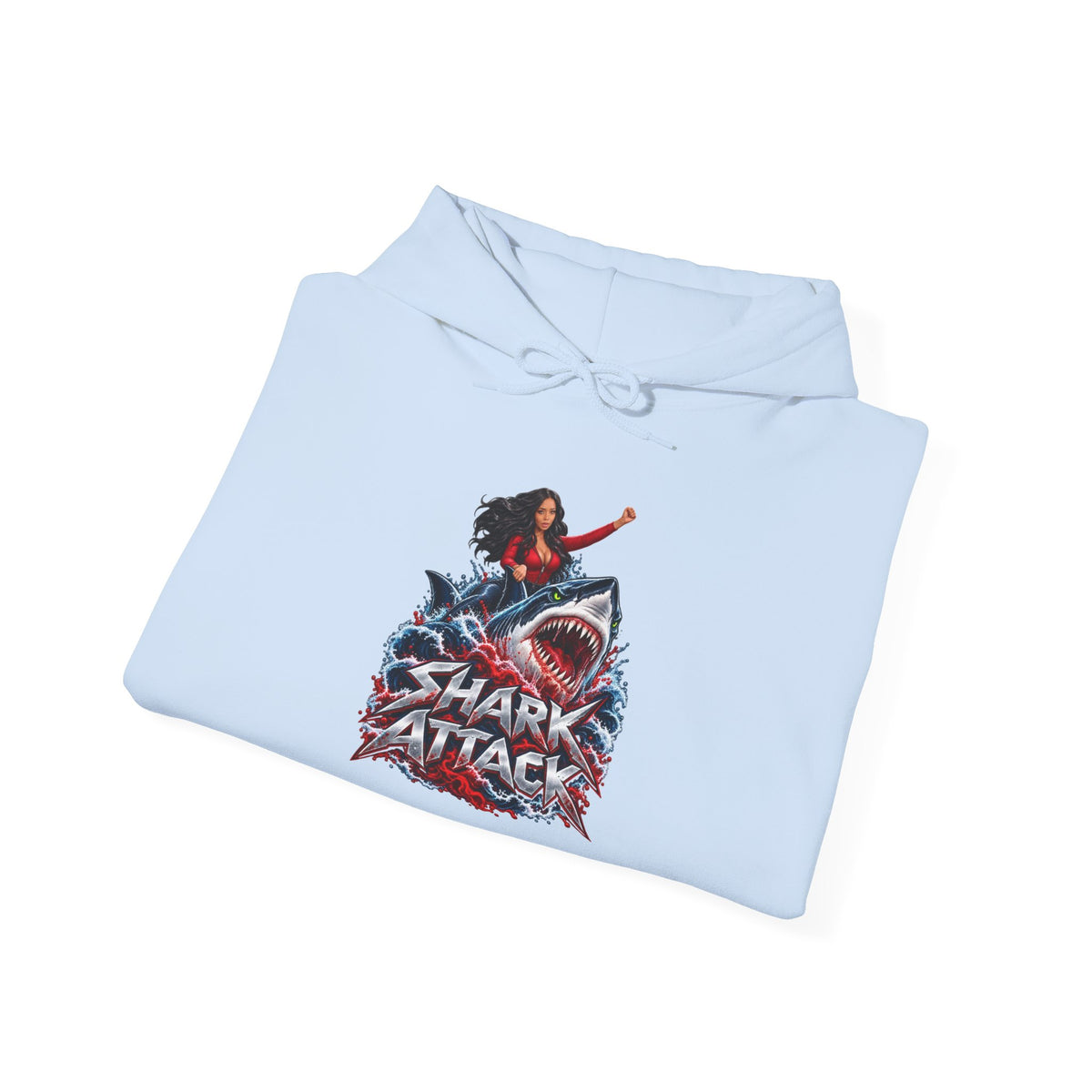 Shar Tank Shark Attack | Make Waves Hoodie