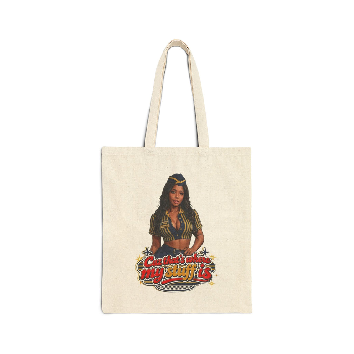 Cotton Canvas Tote Bag