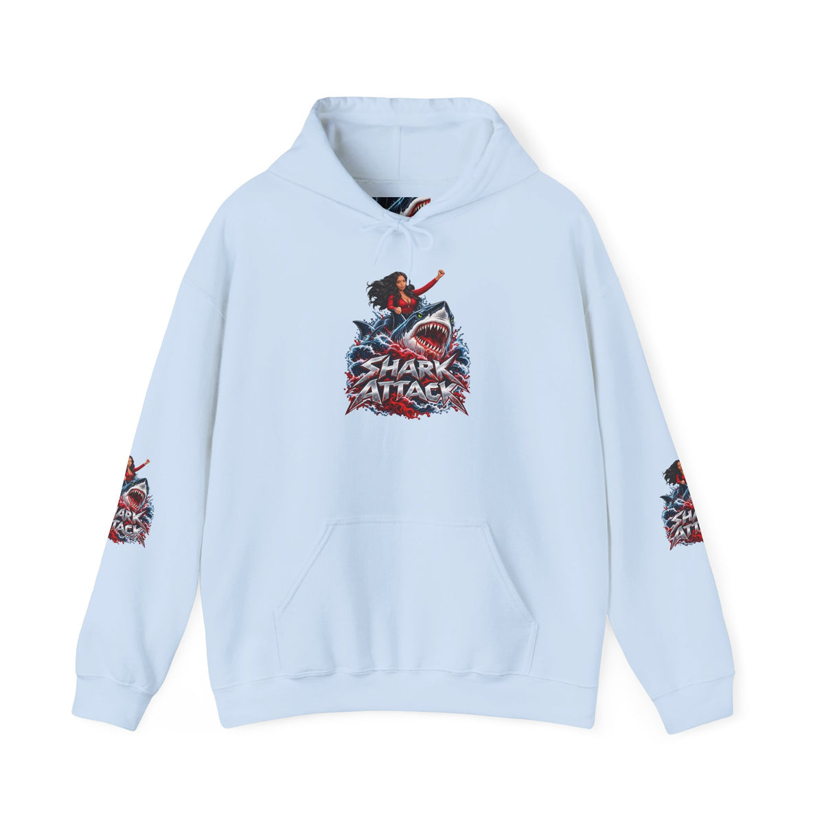 Shar Tank Shark Attack | Make Waves Hoodie