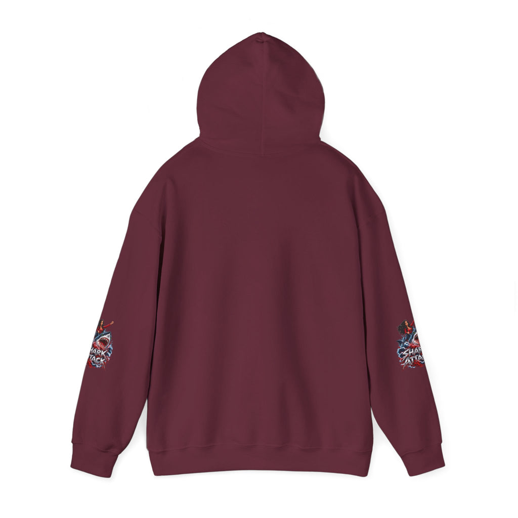 Shar Tank Shark Attack | Make Waves Hoodie