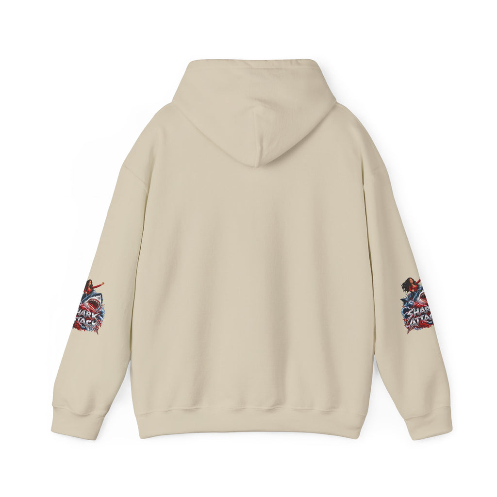 Shar Tank Shark Attack | Make Waves Hoodie