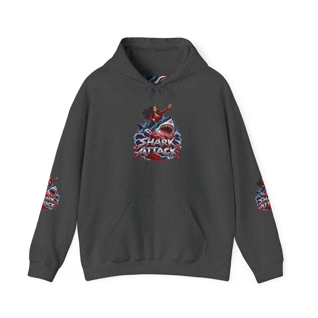 Shar Tank Shark Attack | Make Waves Hoodie