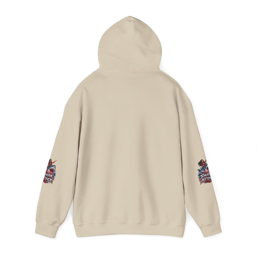 Shar Tank Shark Attack | Make Waves Hoodie
