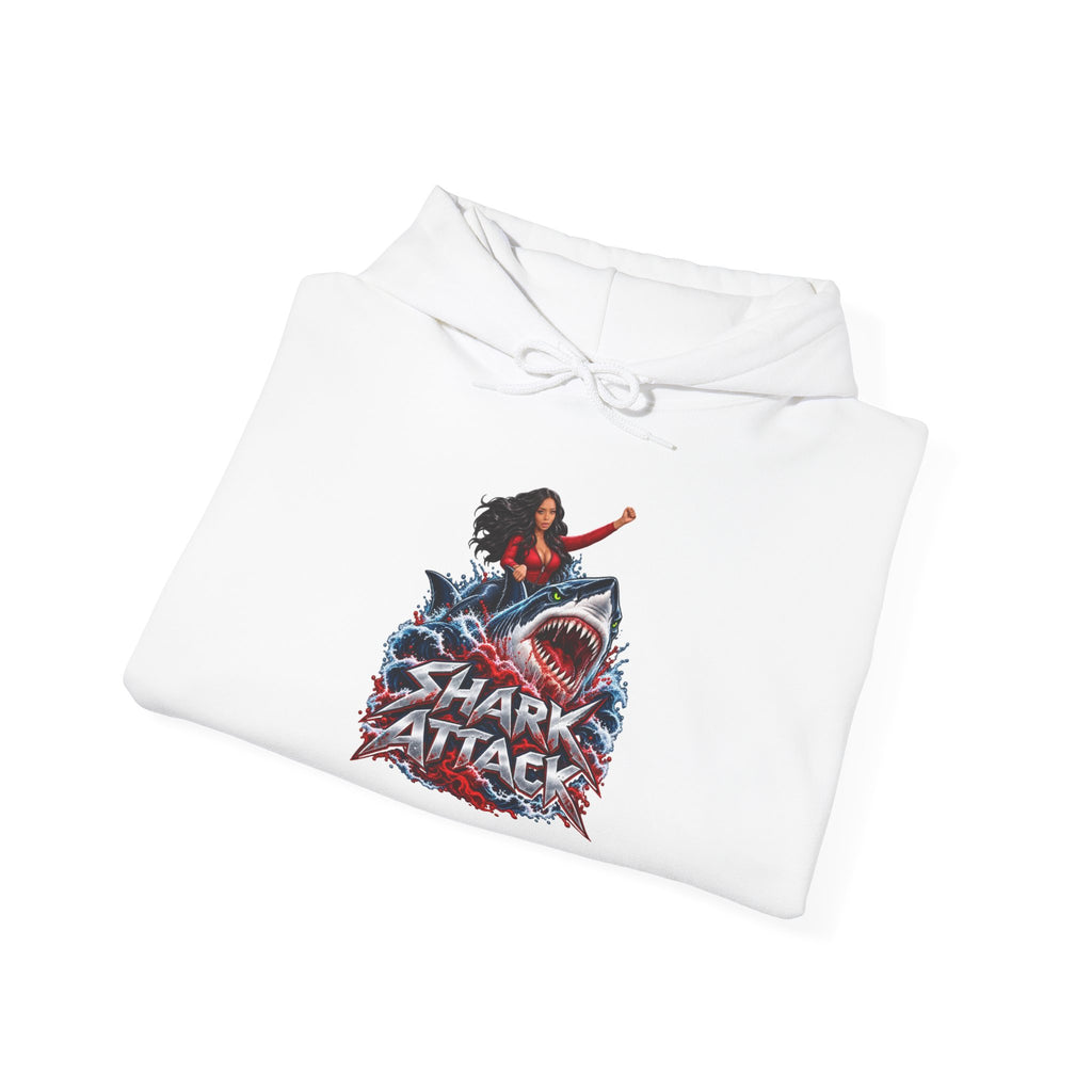 Shar Tank Shark Attack | Make Waves Hoodie