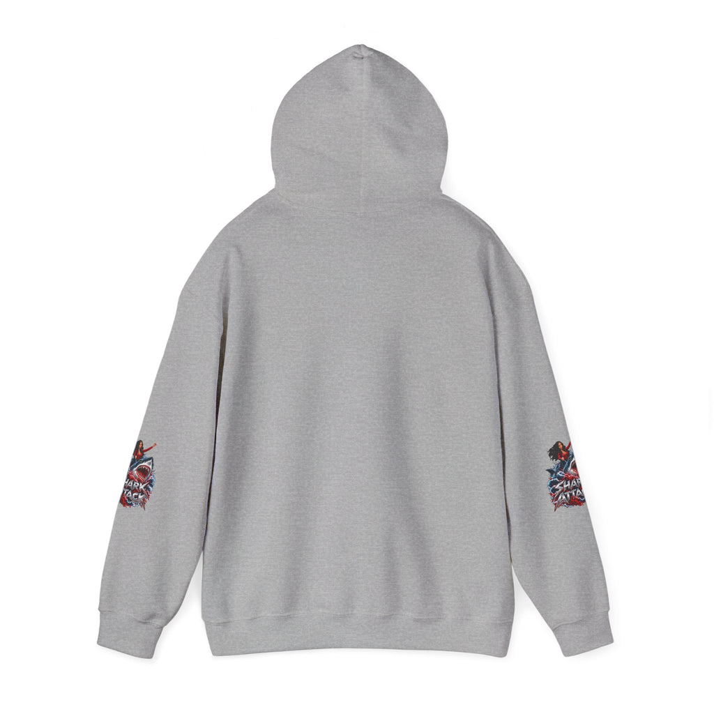 Shar Tank Shark Attack | Make Waves Hoodie