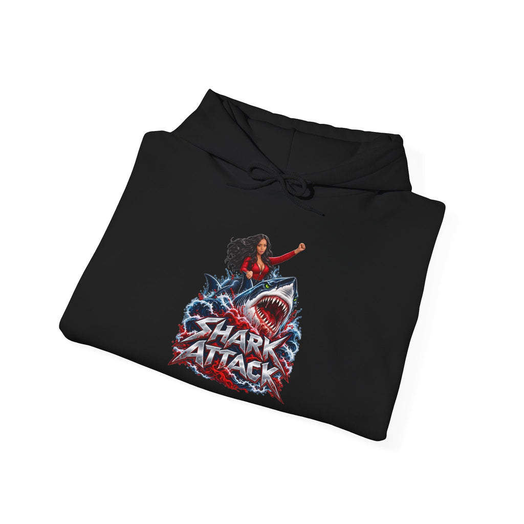 Shar Tank Shark Attack | Make Waves Hoodie