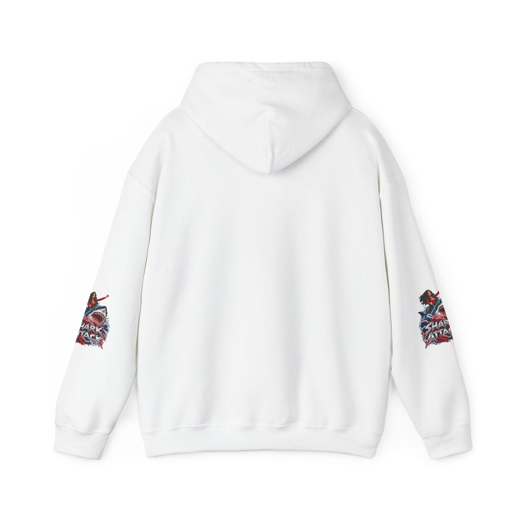 Shar Tank Shark Attack | Make Waves Hoodie