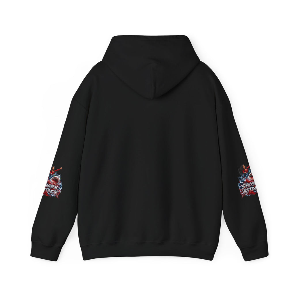 Shar Tank Shark Attack | Make Waves Hoodie