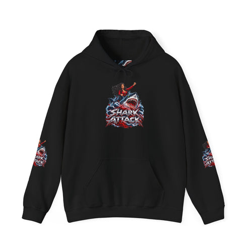 Shar Tank Shark Attack | Make Waves Hoodie