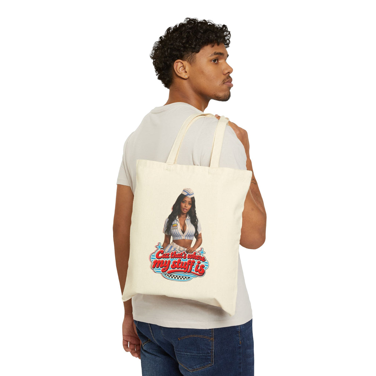 Cotton Canvas Tote Bag