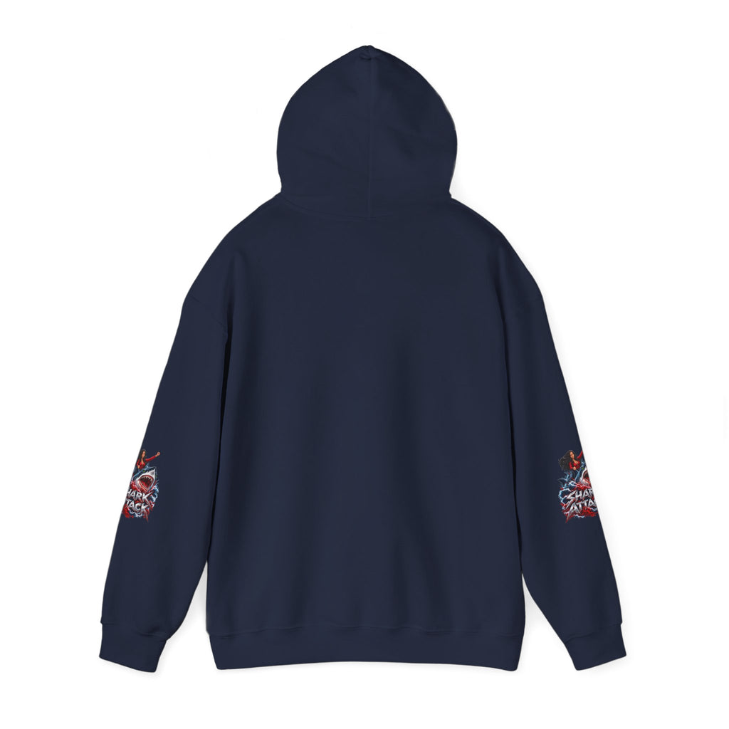 Shar Tank Shark Attack | Make Waves Hoodie