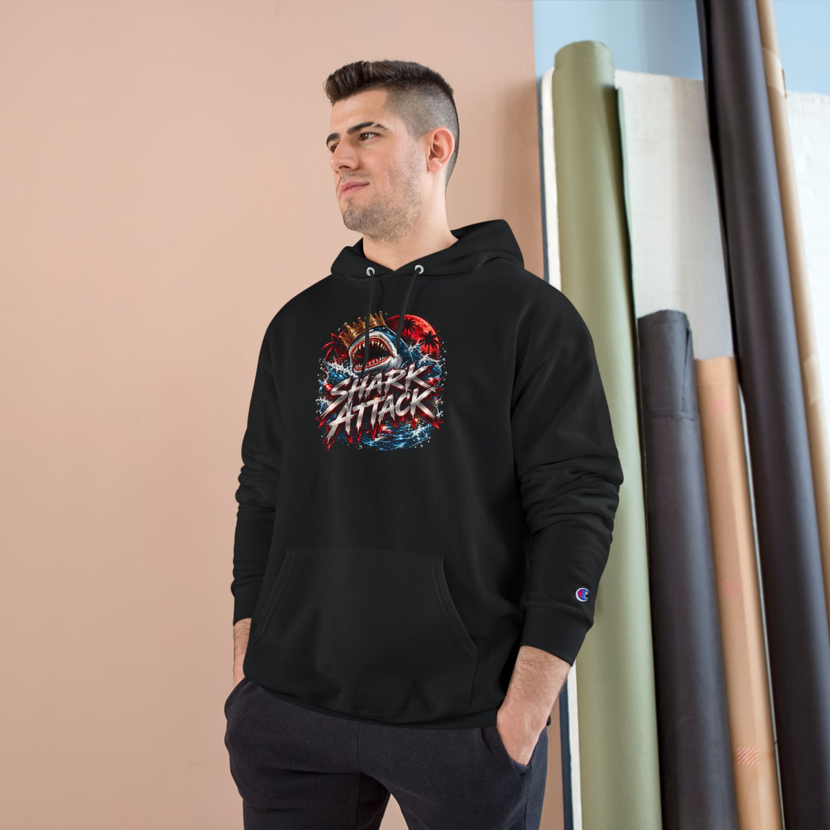 The Shar Tank | Shark Attack – Make Waves Champion Hoodie